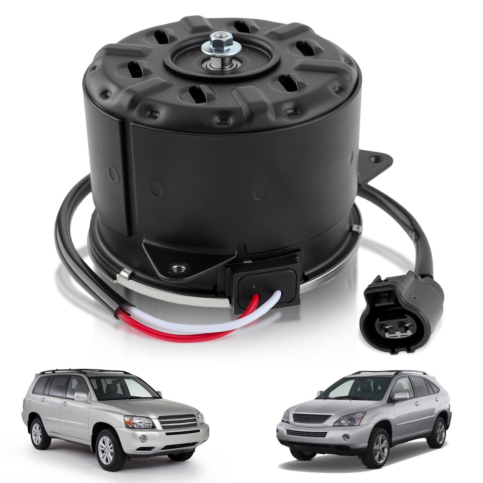 Amazon.com: AUTOKAY Radiator Cooling Fan Motor 16363-20400 for