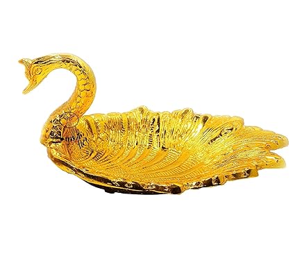 Vyomika Decor|Duck for Keeping Cashew or Almonds(Kaju,Badam) in It|Gift Item|Best for Office,Table,Temple or Home D cor|Best Diwali Gift for Your Loved one