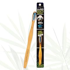 Woobamboo Bamboo Toothbrush - Adult - Super Soft BPA Free Nylon Bristles Eco-Friendly Biodegradable Compostable Vegan Pack of