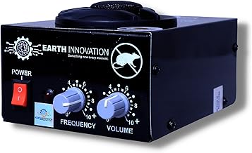 Sonic Rodent & Rat Repellent Device | Ultrasonic Pest Control for Home, Kitchen, Hotels & More | 1500 Sq. Feet Close Area Covered | Made in India | 1-Year Warranty