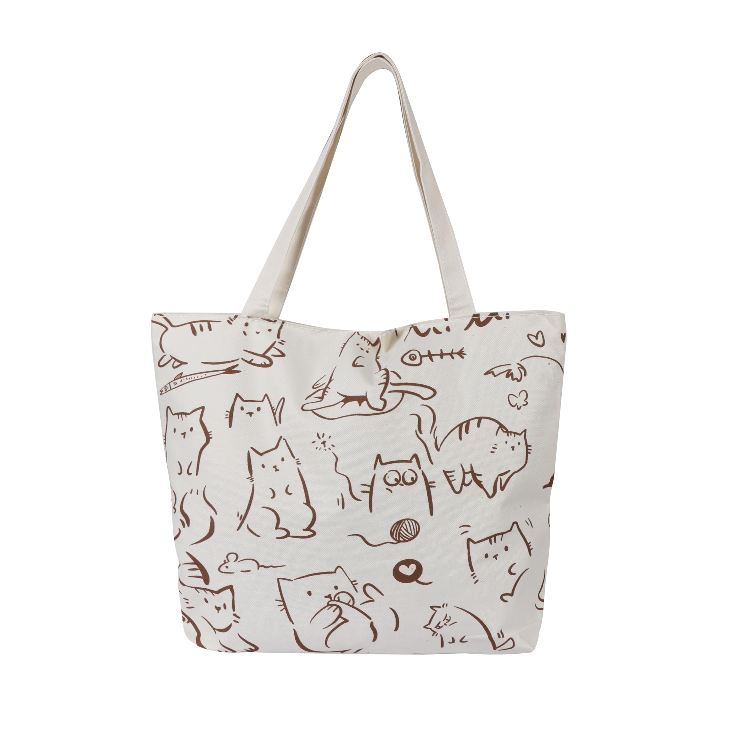 Large Capacity Shoulder Bag Shoulder Tote Bag for Women Cloth Bags for Women Travel Pouch Canvas Tote Bag Lovely Design Tote Bag Travel Bag Women's-image-24