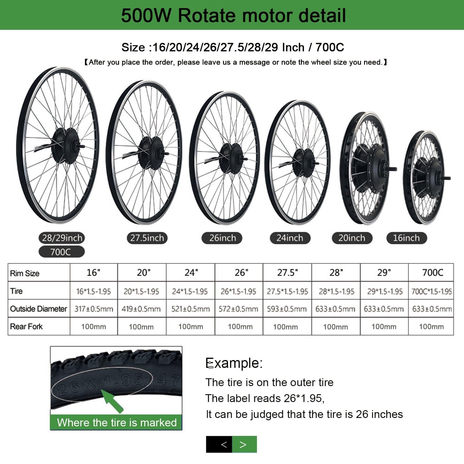 Zestaw do konwersji roweru elektrycznego 700C, 250 W, silnik w piaście 36 V/48 V, akumulator ulepszony system, panel LCD, łatwa instalacja dla osób dojeżdżających do pracy