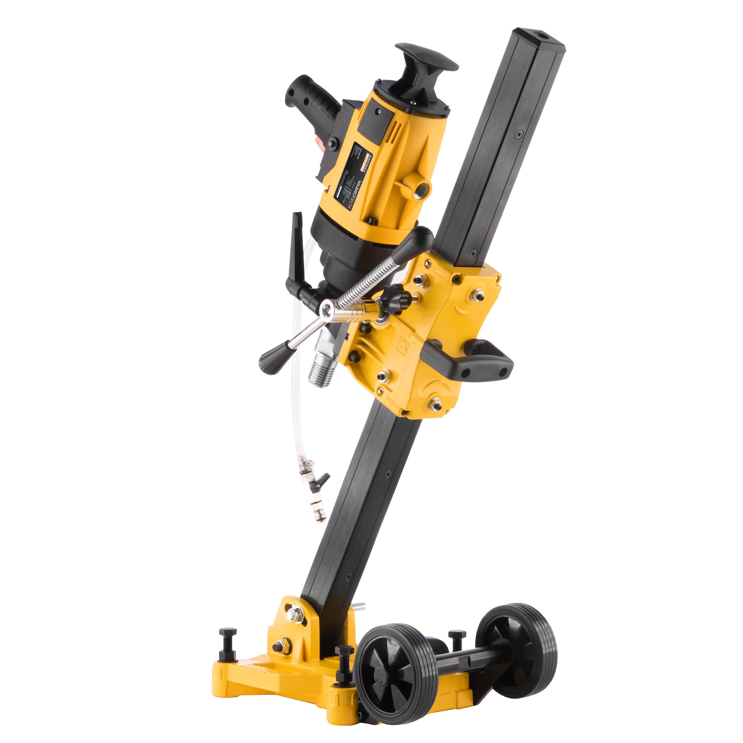 Carotteuse à Main 2300 W - Carotteuse Diamantée avec Disjoncteur PRCD - Carotteusee Mains Libres 1400 tr/min pour Forage à Eau et à Sec - Perceuse Diamantée Portable 230 V