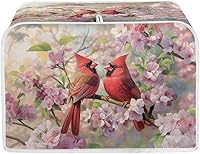 Vista 48 de Talayituse Alpaca Daisy Print 2 Slice Tostadora Cubiertas Protección contra el Polvo Cubiertas para Máquina de Pan Tostadora Horno Cubierta de Tela