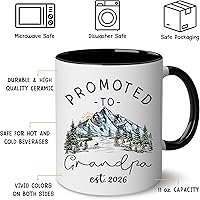 Vista 3 de BSQUIELE Regalos para abuelos por primera vez 2026 - Regalo del día de la madre para ascendidos a abuelos - Anuncio de embarazo para abuelo abuela