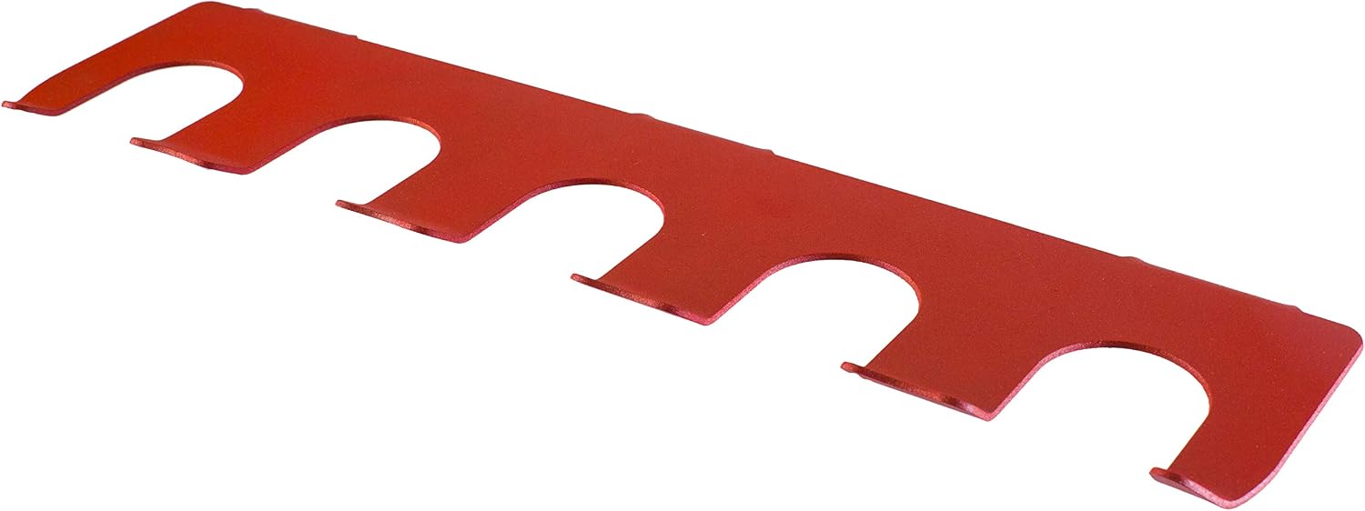 Baseball Team Bat Storage/Display Wall Mount for Multiple (5) Bats- Metal- Indoor/Outdoor for Team Sports or Sports Collectibles