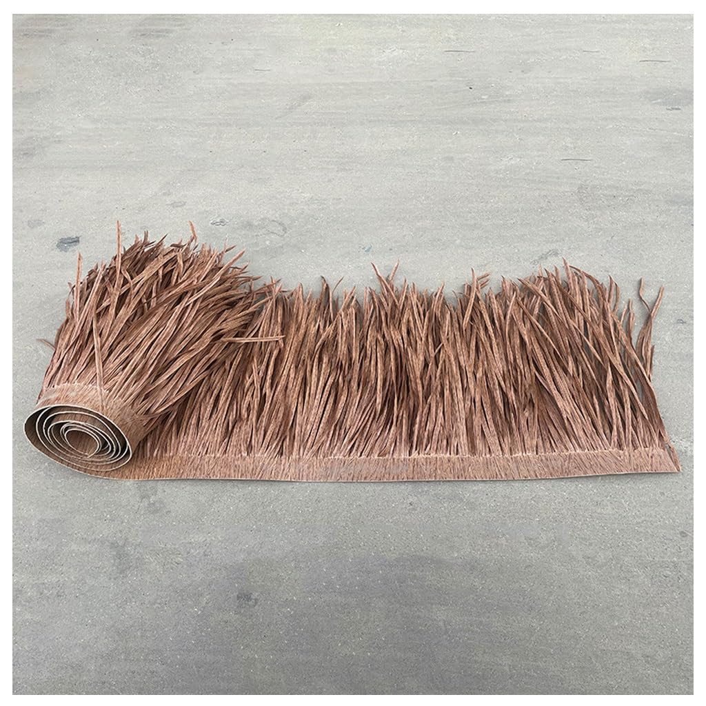Chaume artificiel durable 0,5x5m | Tuiles paille synthétique extérieur