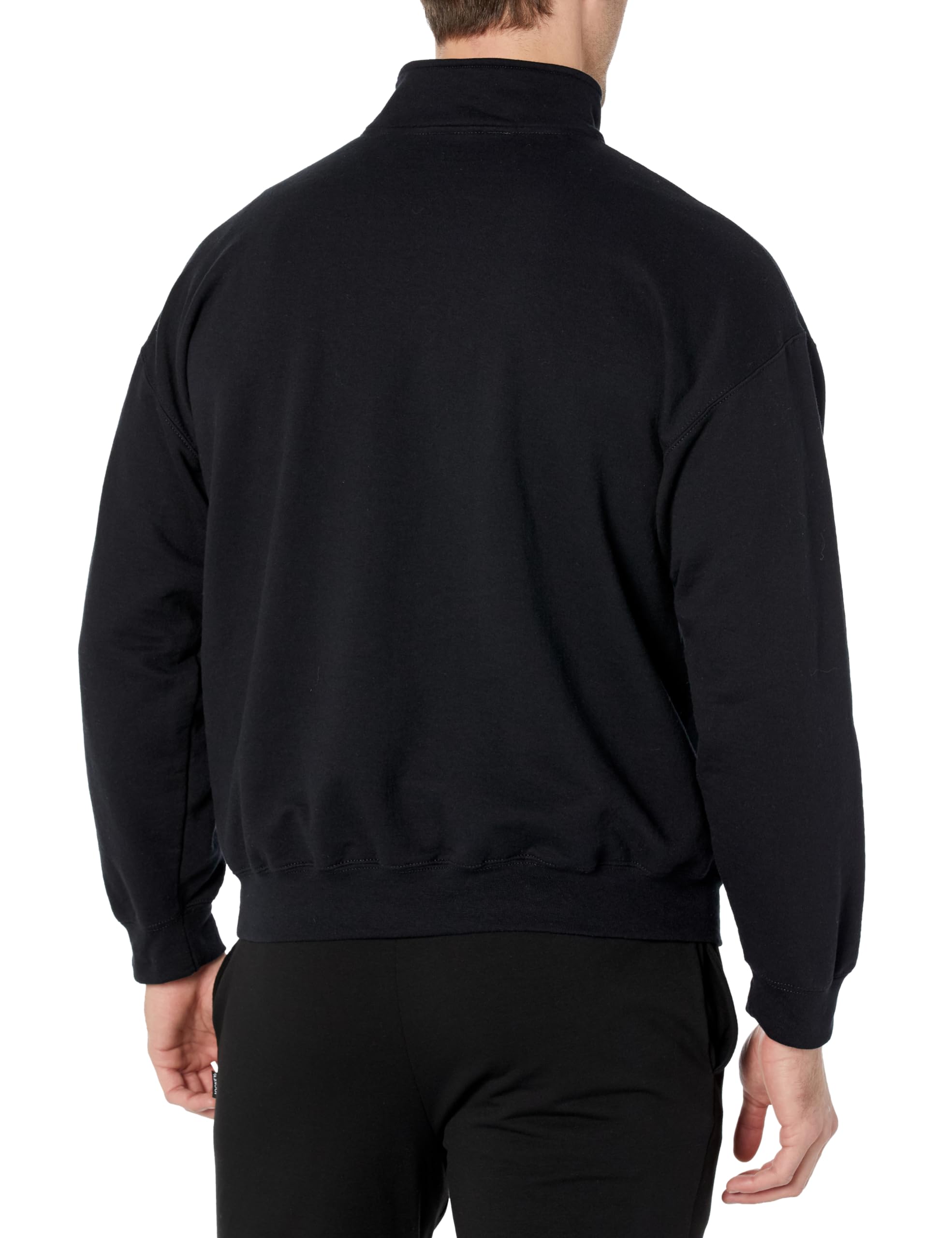 Snapklik.com : Gildan Mens Fleece Quarter-zip Cadet Collar Sweatshirt