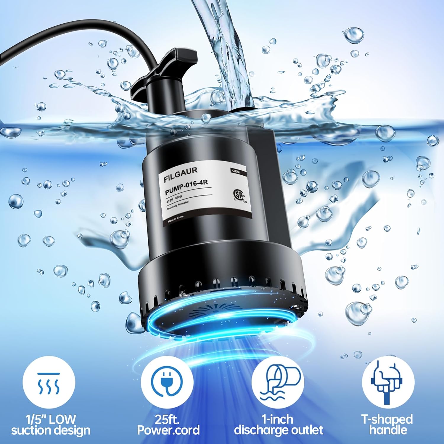 PUMP-016-4R Replace PARPMP01710A Pump for Evaporative Coolers Jetstream 250 260 270