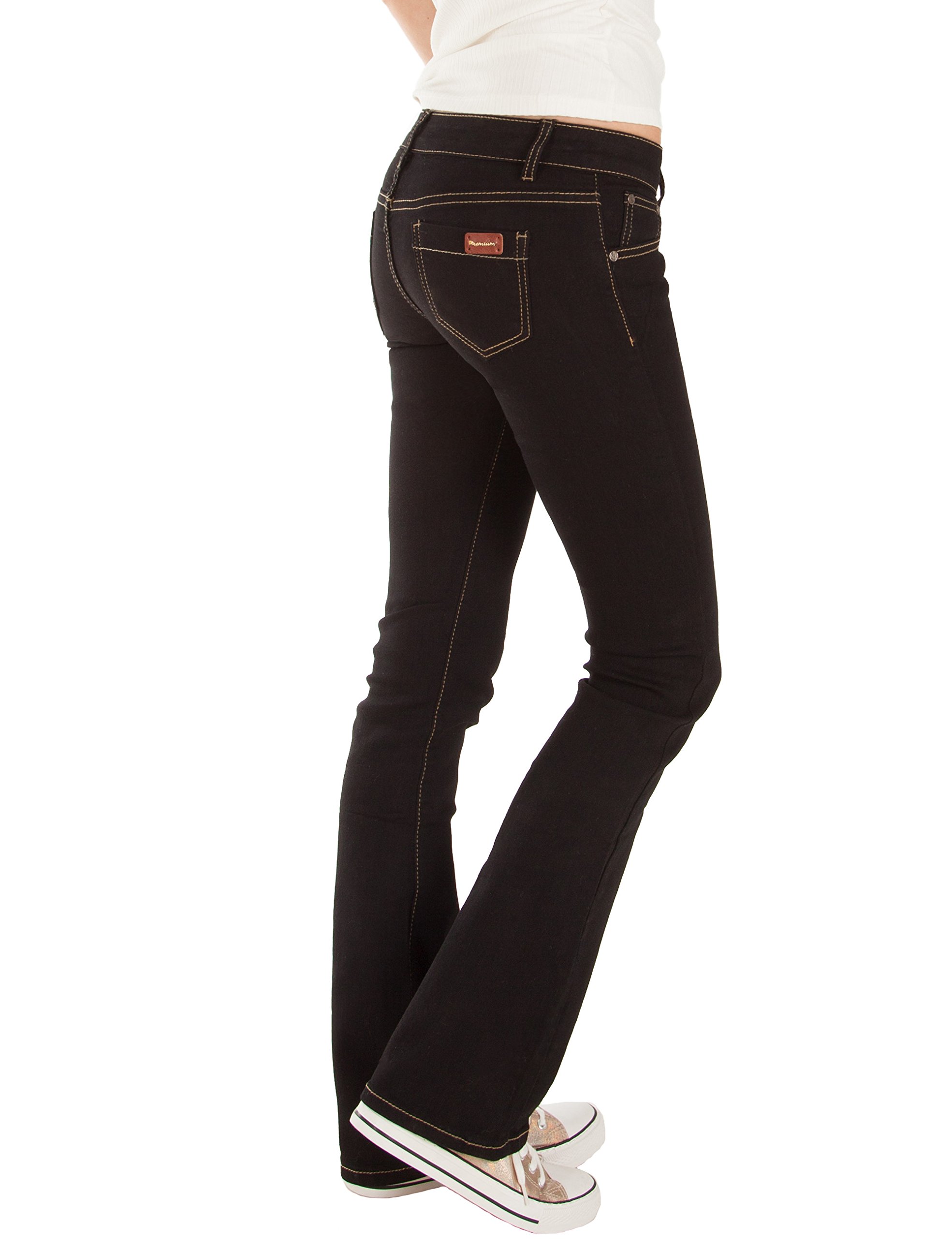 Fraternel Jeans Donna Bootcut Stretch Vita Bassa