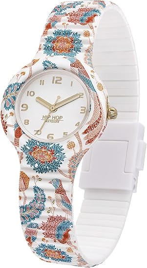 Orologio Hip Hop Little Me Collection - Quadrante Mono-Colore, Cinturino In Silicone Stampato, Unisex - Foto 2