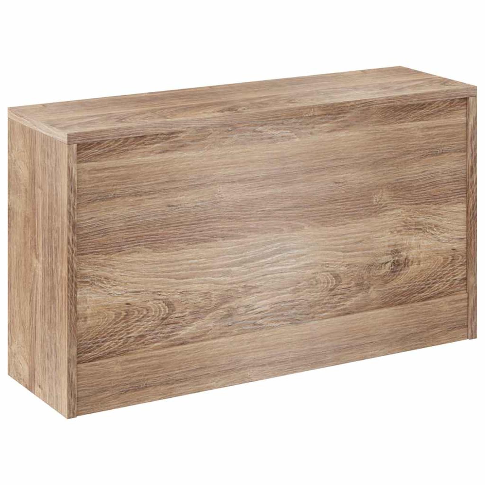 Schuhbank Eichefarben MDF Holzwerkstoff 80x24x45 cm 5-6 Paar Schuhe