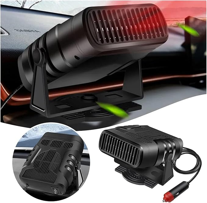 Calefactor Eléctrico Portátil Cerámico PTC 12V 200W miniatura 3