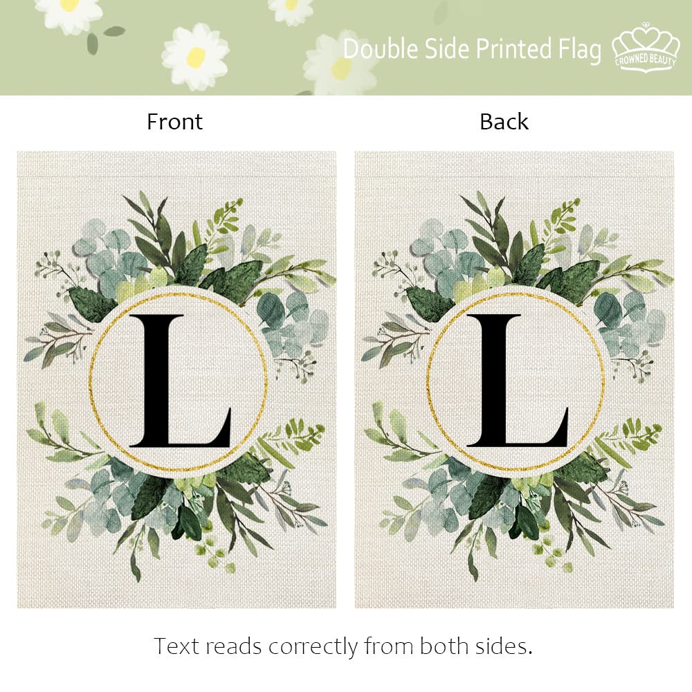 CROWNED BEAUTY Sommer-Eiscreme-Hausflagge – Doppelseitig, 71 X 102 Cm, Jute-Optik, Mit \"Hello Summer\"-Text