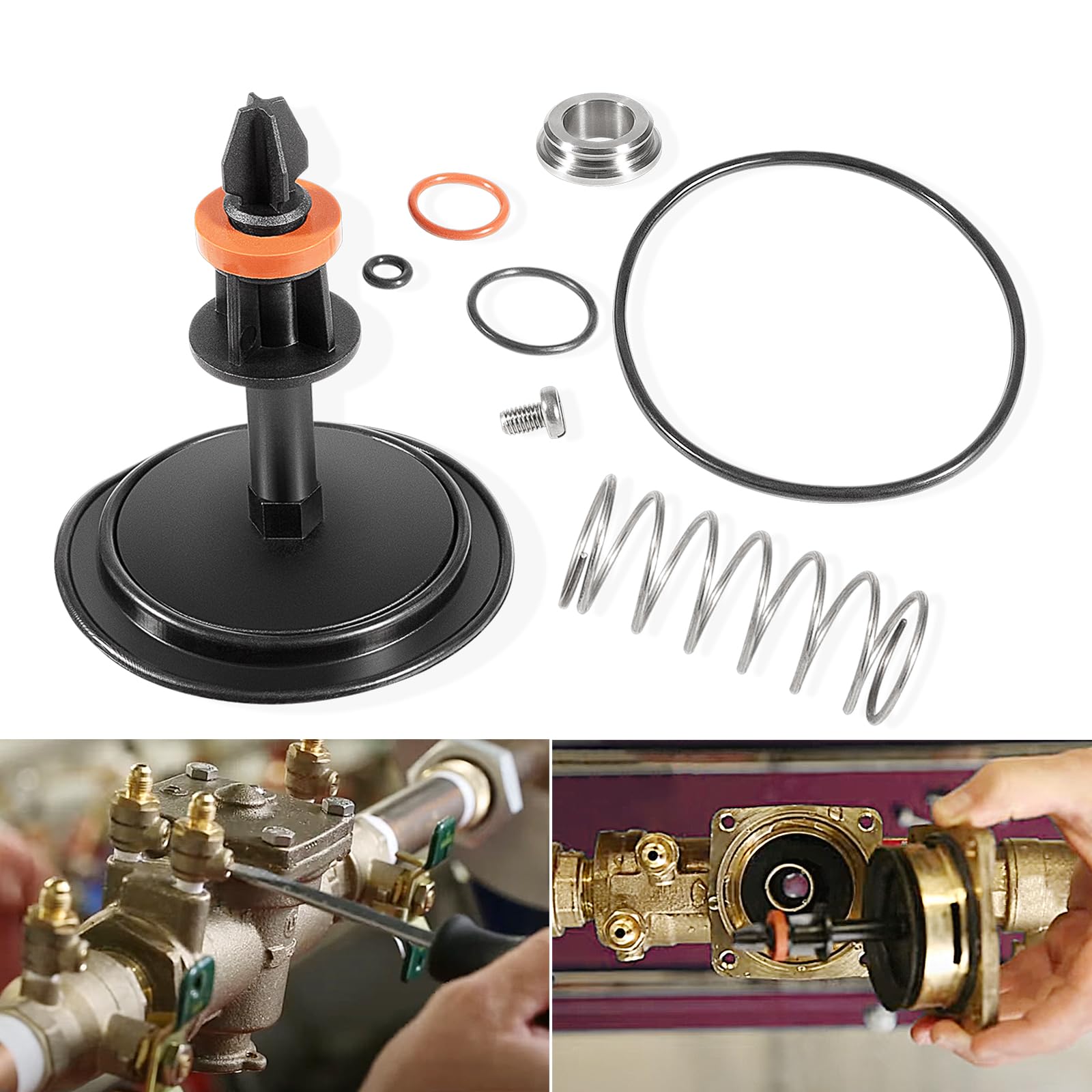 E-cowlboy 0887785 RK 009M2-VT 1" Total Relief Valve Kit Fits For Series 009M2 & LF009M2 1" Size Assembly Reduced Pressure Zone Assemblies