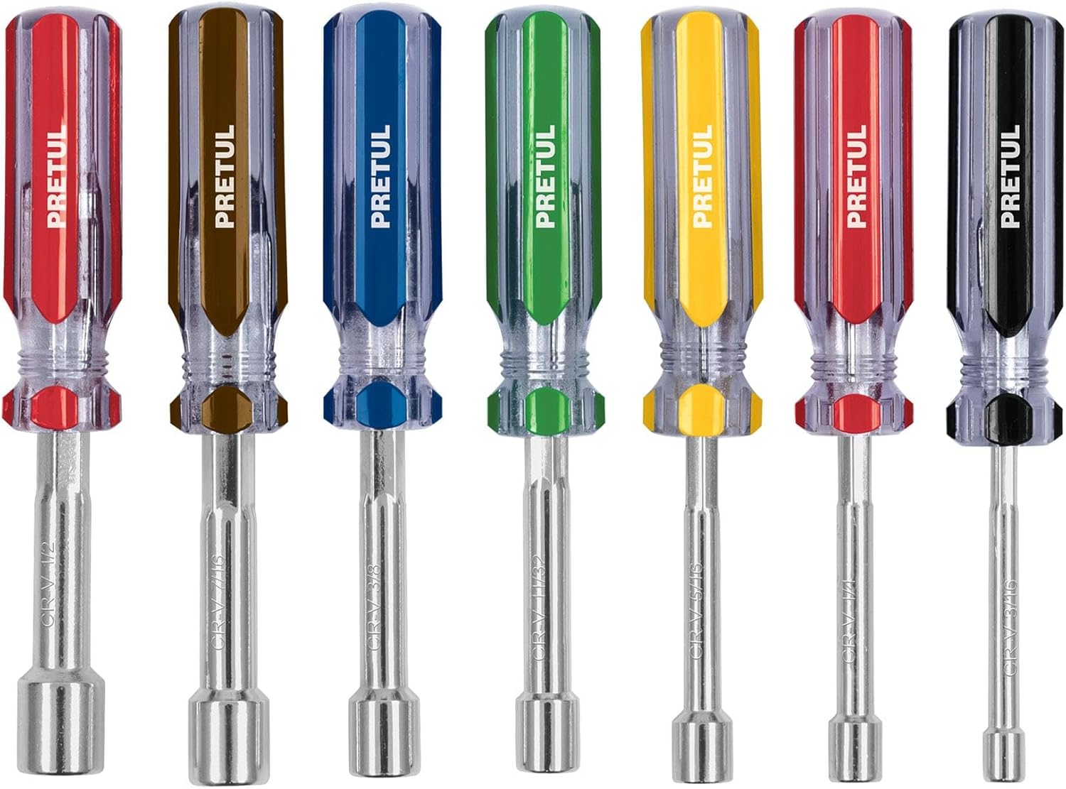 Set of screwdrivers, 7 rooms, Pretul