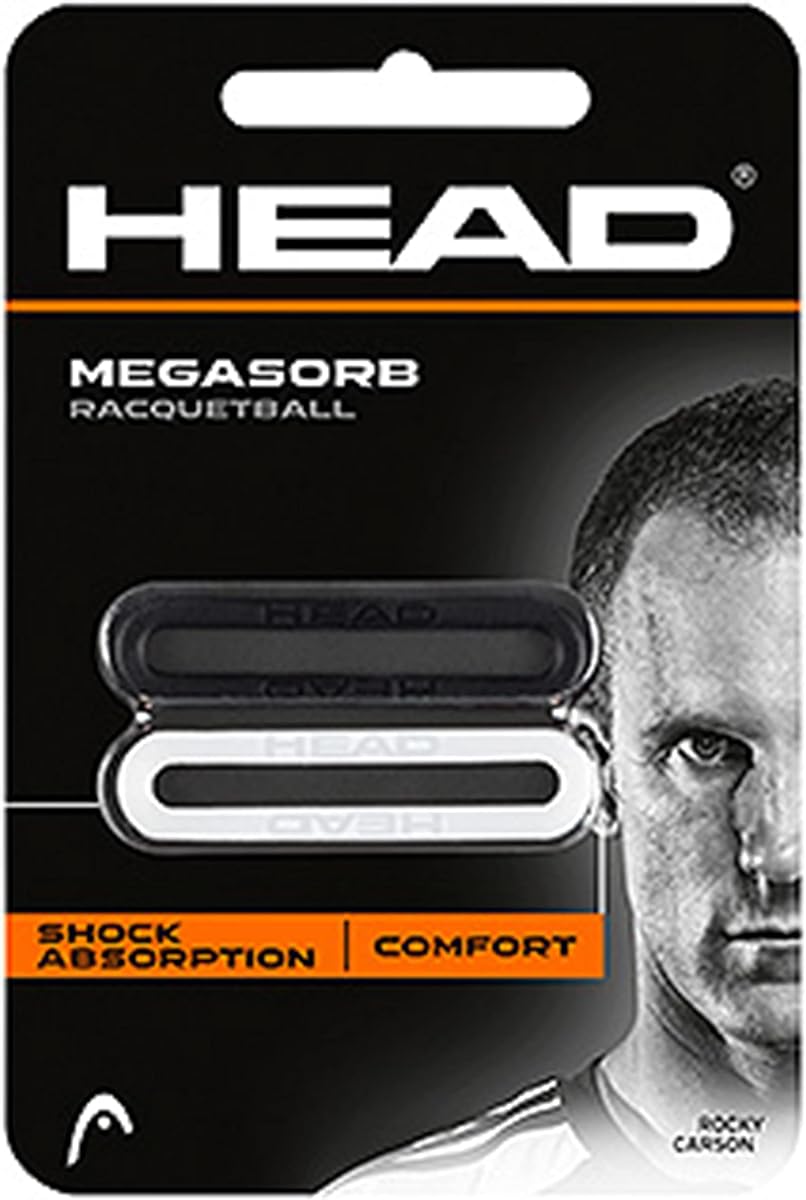 HEAD Megasorb Racquetball Racket Vibration Dampener - Racquet String Shock Absorber