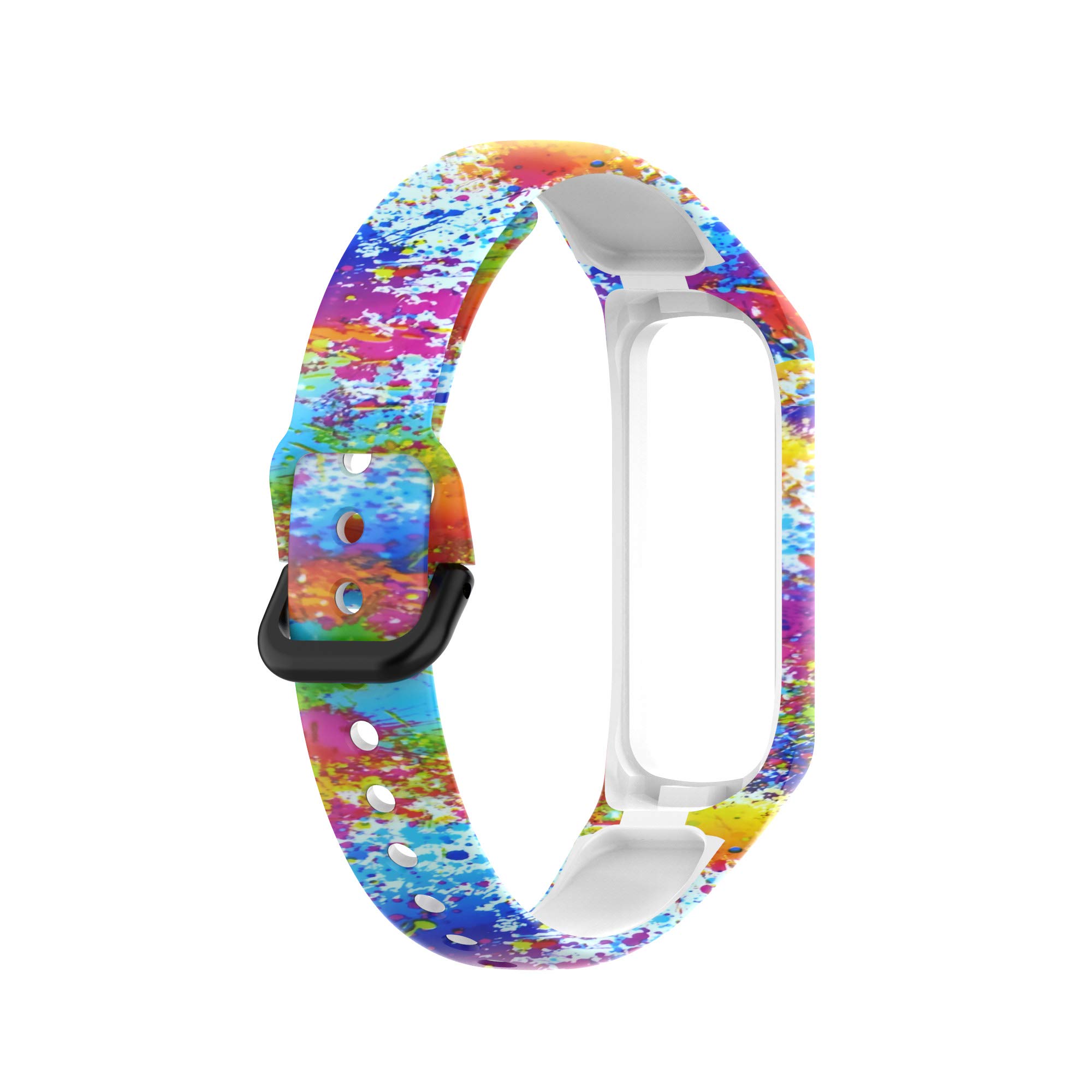 Galaxy Fit 2 paski zastępcze, do Galaxy Fit 2, 3-pak, regulowane silikonowe paski do zegarków, opaski na nadgarstek, pasuje do Samsung Galaxy Fit 2 SM-R220 (nie do Galaxy Fit) (E)