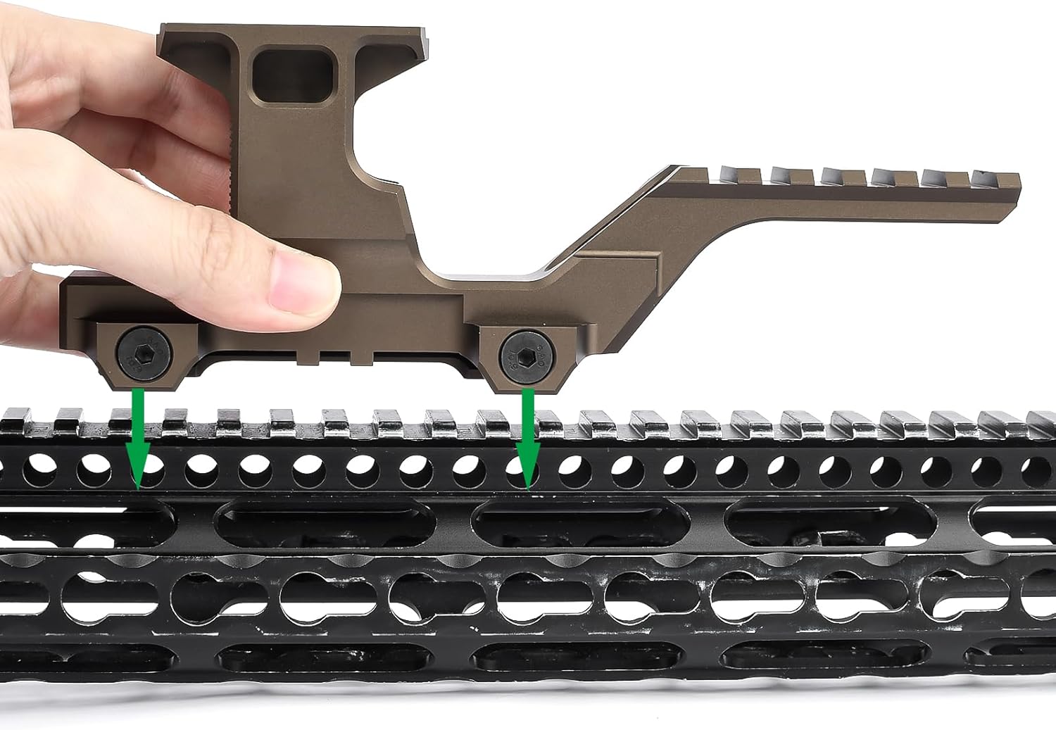 Tactical Group Type Mount Kit Risers Scope Mount for T1 T2 Optic Scope Sights Mount,for 20mm Picatinny Rail Riser Scope Mount