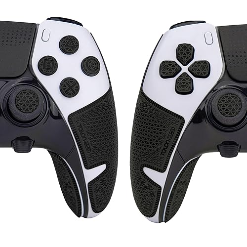 Miniatura 4 de TALONGAMES Controller Grip Tapes Compatible with PS5 DualSense Edge, Ultra Version Anti Slip Tape, Sweat Absorbent, Skin kit, Compatible with Negro