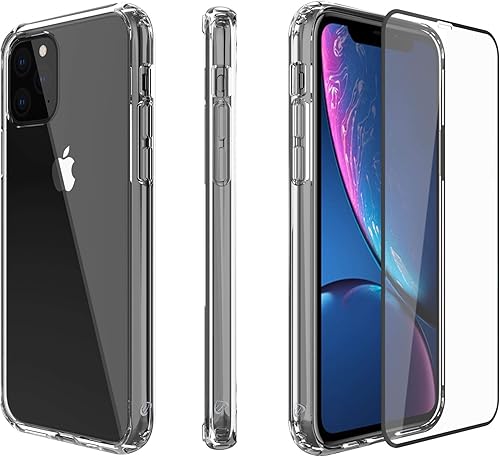 Miniatura 7 de Luvvitt Clear View - Carcasa diseñada para iPhone 11 Pro + protector de pantalla de vidrio templado para Apple iPhone XI 11 Pro de 5.8 pulgadas