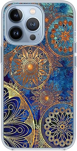 Miniatura 4 de Blingy's Fun - Funda para iPhone 13 Pro Max (6.7 pulgadas), diseño de tótem, vintage, creativo, transparente, suave, funda protectora compatible con
