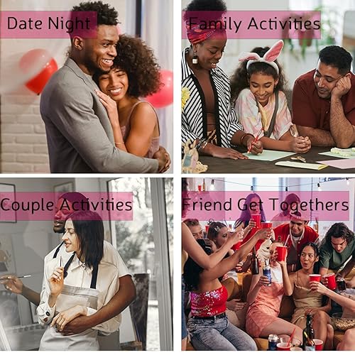 Miniatura 4 de 2 Pack Paint and Sip Canvas Painting Kit Pre Drawn Canvas for Painting for adults Stretched Canvas Couples Games Date Night Afro King Queen Paint