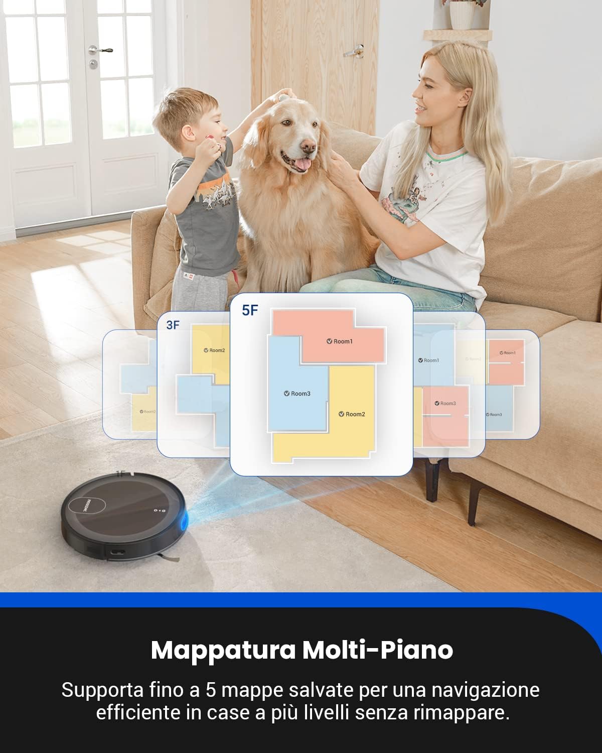 Proscenic Floobot X1 Robot Aspirapolvere Lavapavimenti,Lavaggio con Vibrante,Aspirazione 3000Pa con Svuotamento Automatico,Controllo Smart APP Alexa per Peli Animali/Capelli/Polvere/Lavapavimenti Proscenic Floobot X1 Robot Aspirapolvere Lavapavimenti,Lavaggio con Vibrante,Aspirazione 3000Pa con Svuotamento Automatico,Controllo Smart APP Alexa per Peli Animali/Capelli/Polvere/Lavapavimenti