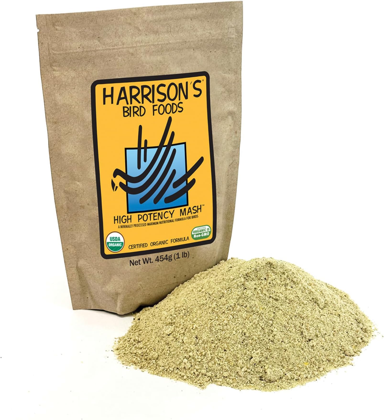 Harrison's High Potency Mash Bird Foods - 1LB