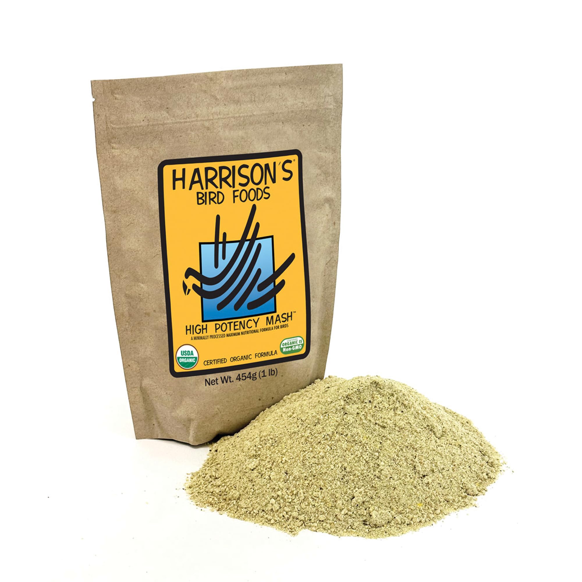 Harrison's High Potency Mash Bird Foods - 1LB