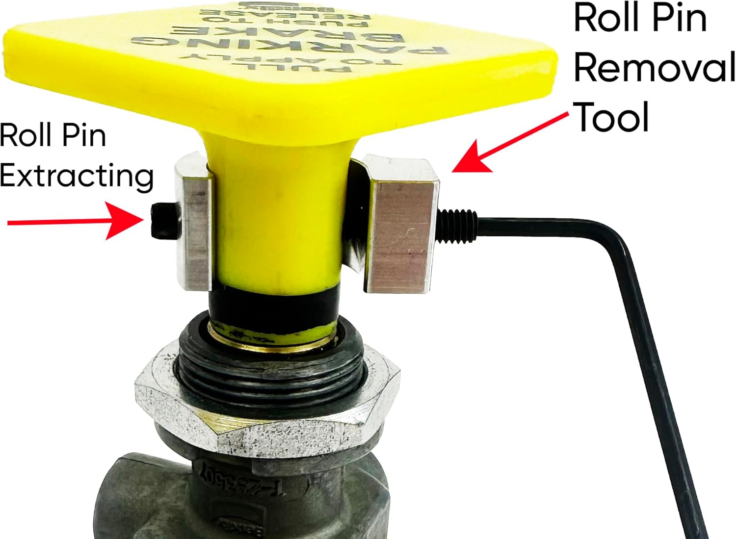 エアブレーキノブ用ストップノブロールピンパンチセット取り外しツール &ndash; このロールピンリムーバーツールでロールピンを簡単に取り外して