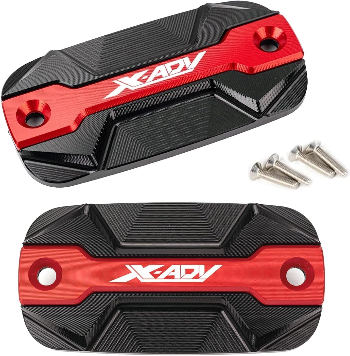 Moto Accessori per XADV 750 300 1000 X-ADV 2017-2021 2022 2023 2024 Tappo Serbatoio Olio Liquido Freno Anteriore XADV750 (Rosso)