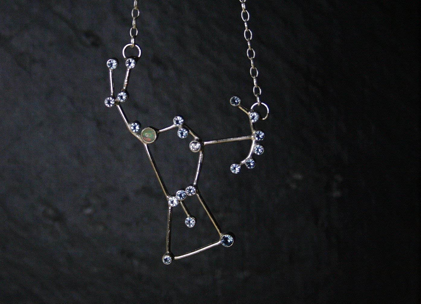 Sterling Silver Orion Constellation Necklace
