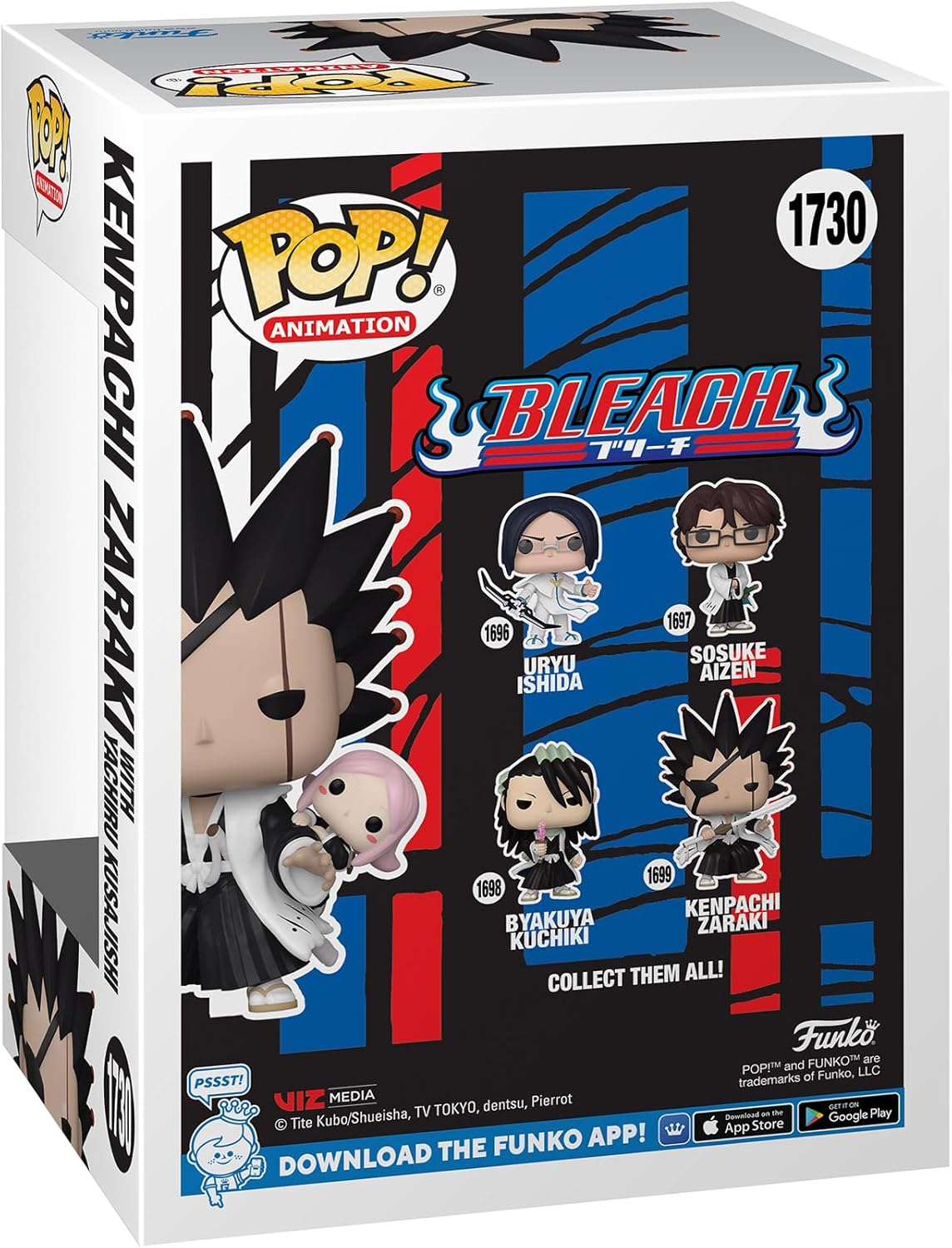 Funko Animation: Bleach - Kenpachi with Yachiru 1730 Exclusive Pop Vinyl Figure
