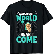 Cochlear Implant Heairing Aid Sound Device T-Shirt