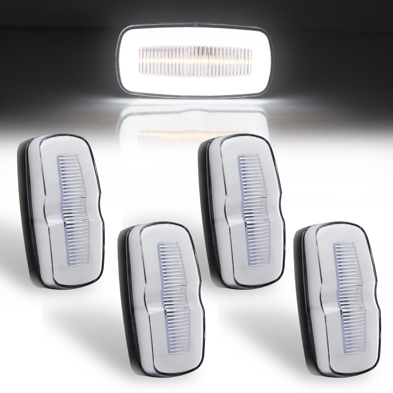 Amazon.co.jp: X-STYLE サイドマーカー LED 白+黄 2色 12V 24V