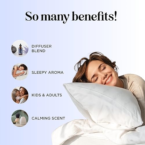 Miniatura 3 de Mezcla de aceites esenciales para dormir para difusor, aceite esencial de ensueño para difusores de aromaterapia y bienestar con Ylang-Ylang Clary