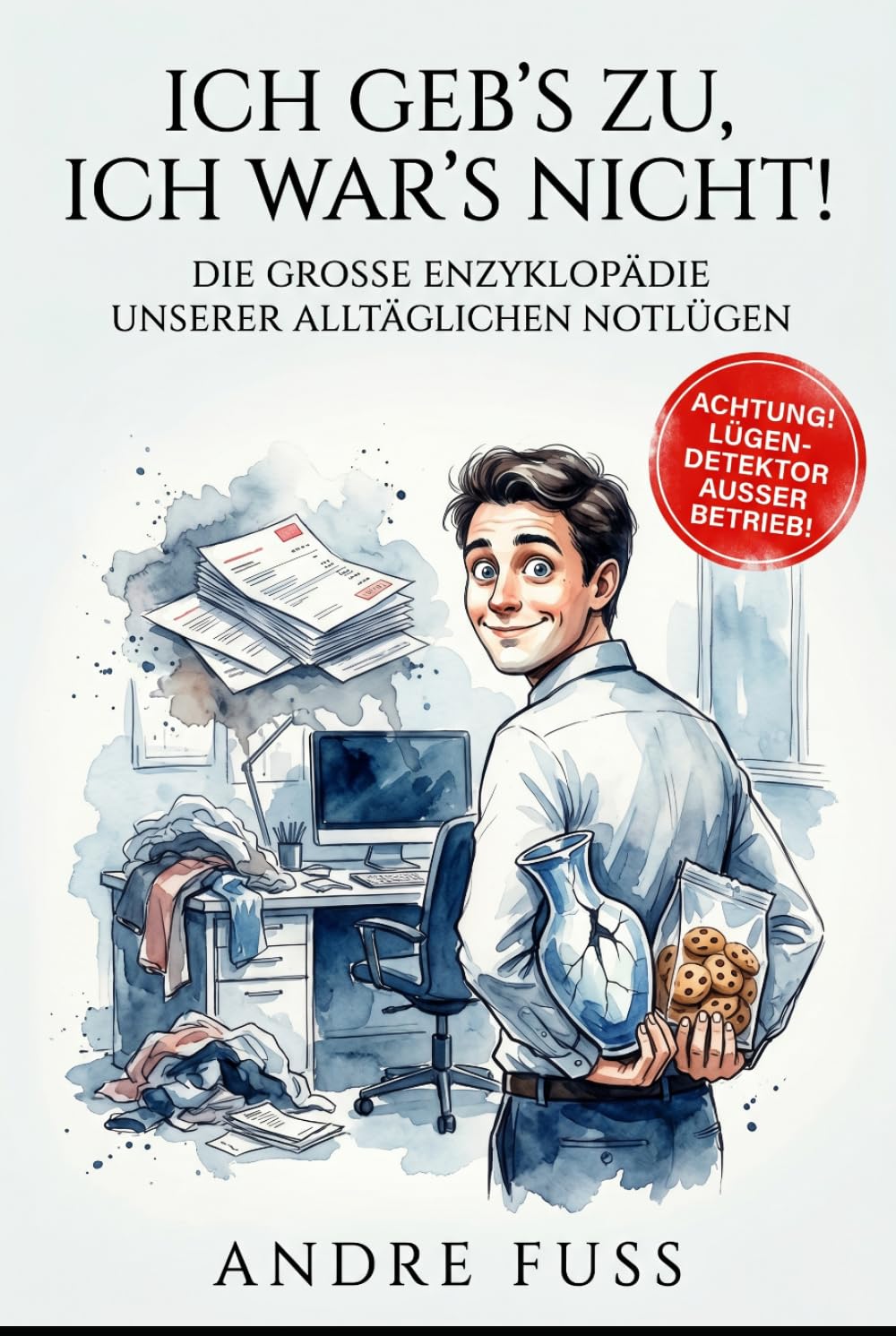 Ich geb's zu, ich war's nicht: Die große Enzyklopädie unserer alltäglichen Notlügen (Satirische Protokolle des Wahnsinns)