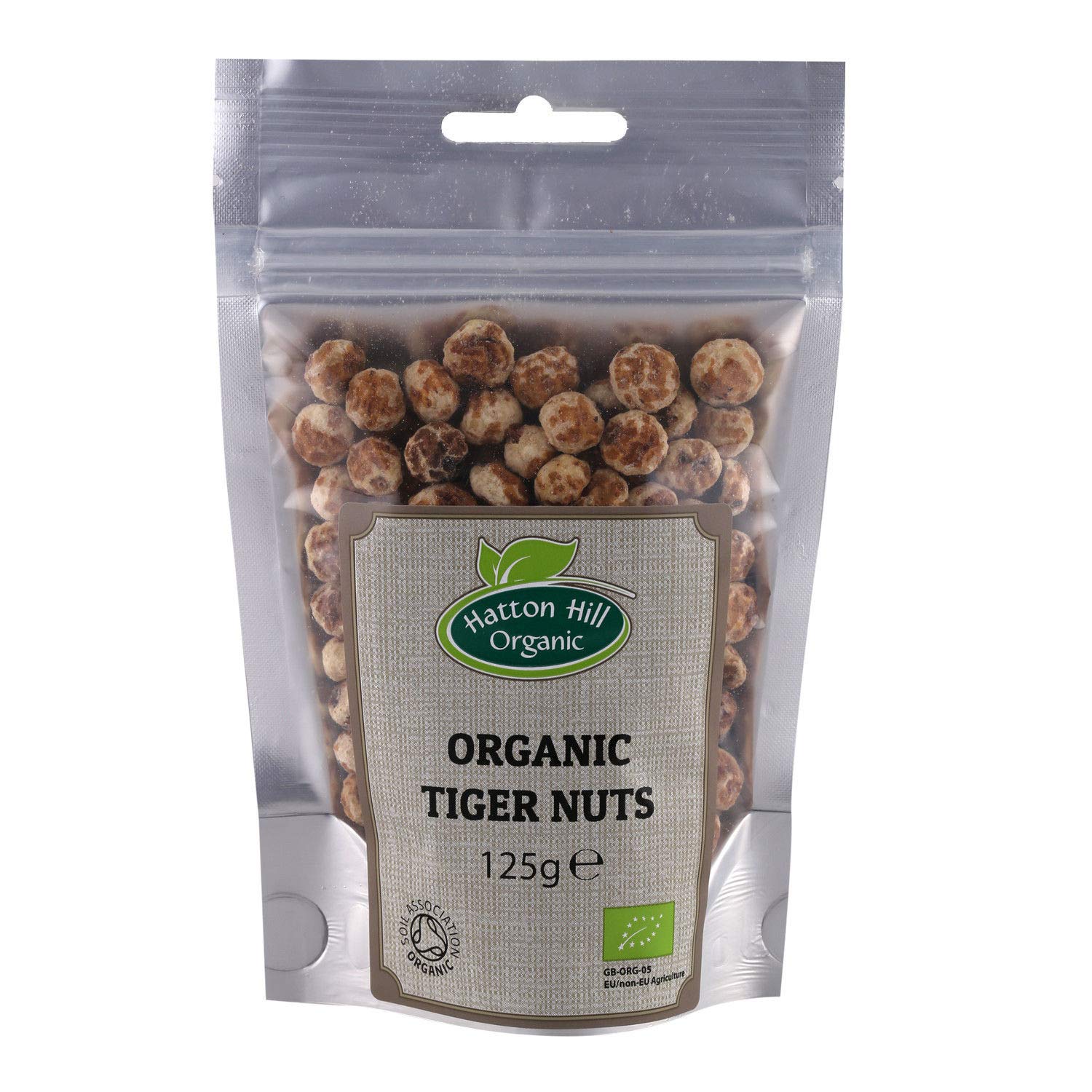 Organic Tiger Nuts (Peeled) 125g by Hatton Hill Organic