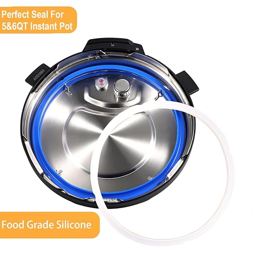 2 Anillos de Sellado 6qt para Instant Pot, Repuestos de Silicona miniatura 9