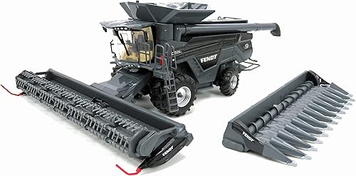 SpecCast Fendt Ideal 9 Combine Ruedas Duales con Cabezal de Grano y Maíz SCT911 Gris