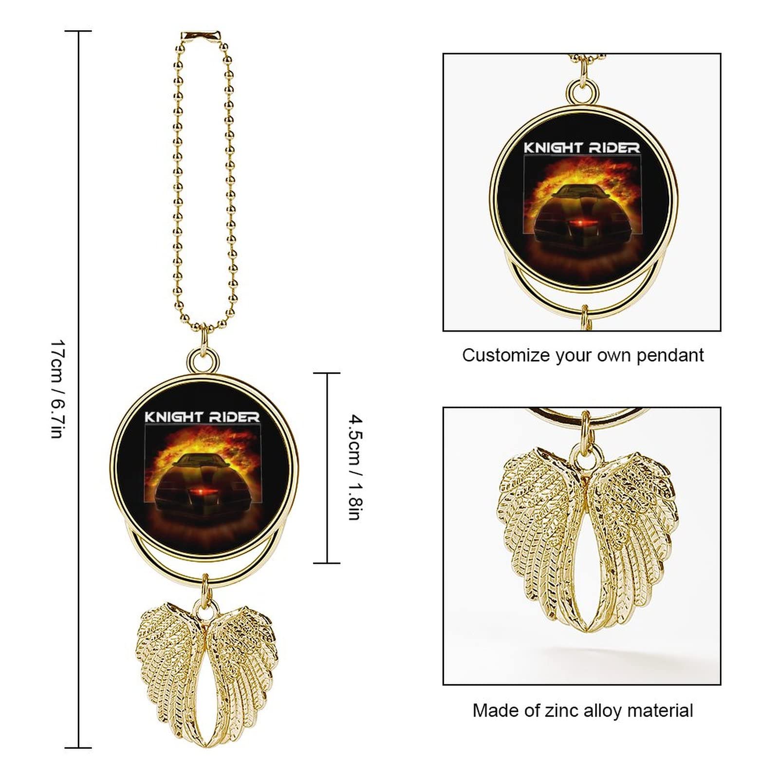Amazon.co.jp: Knight Rider ナイトライダー 車ペンダント 車