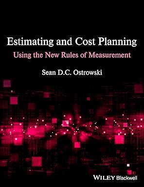 Estimating and Cost Planning Using the New Rules of Measurement-Wow! eBook