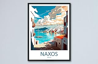 Naxos Travel Print Wall Art Naxos Greece Wall Hanging Home Decoration Naxos Art Lovers Wall Art Print Naxos Greece Wall Art