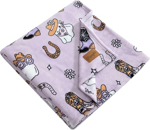 Wrangler - Soft Plush Throw Blanket for Bed & Couch, 50 x 70