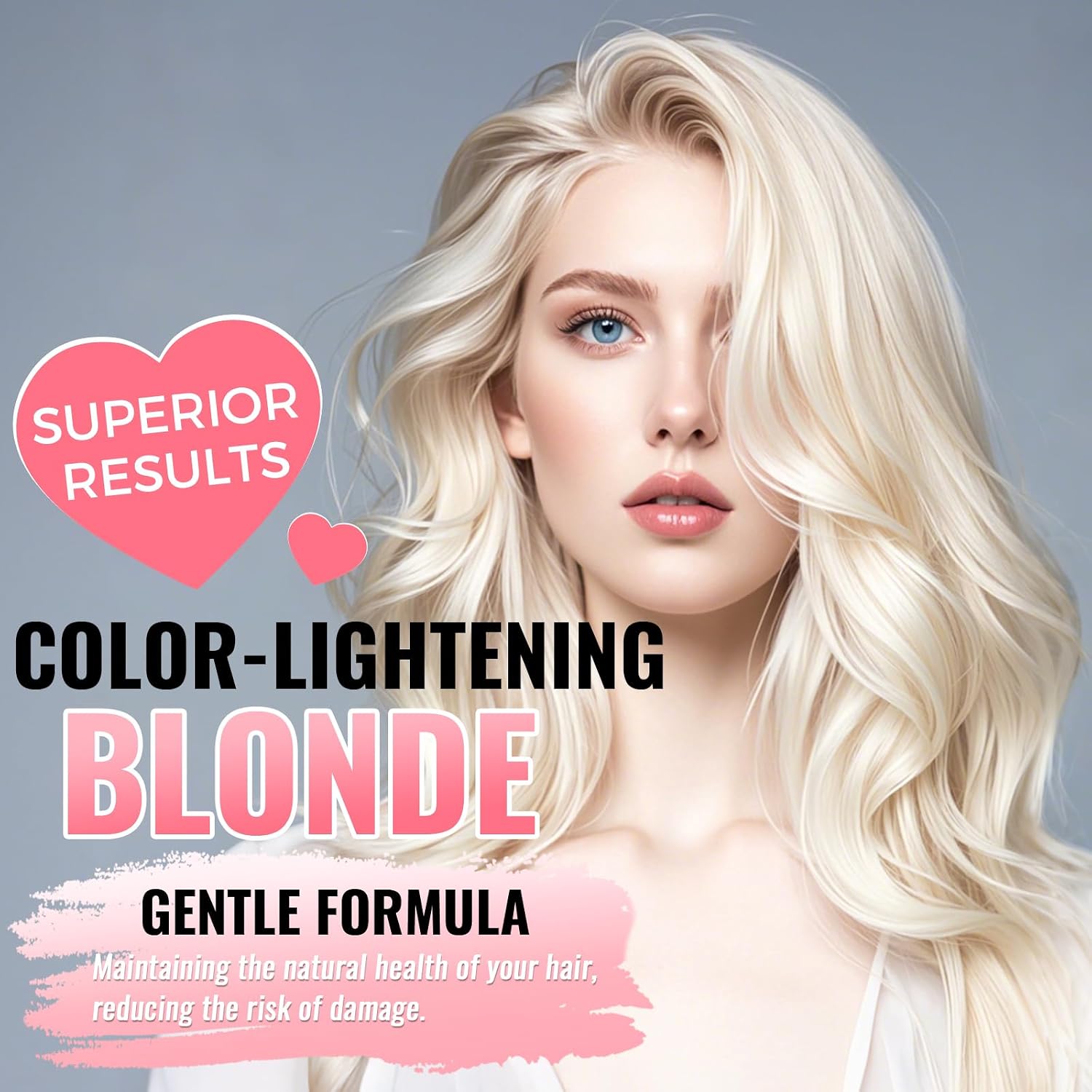 Hair Bleach for Lightening, Professional Hair Bleaching Powder image 3