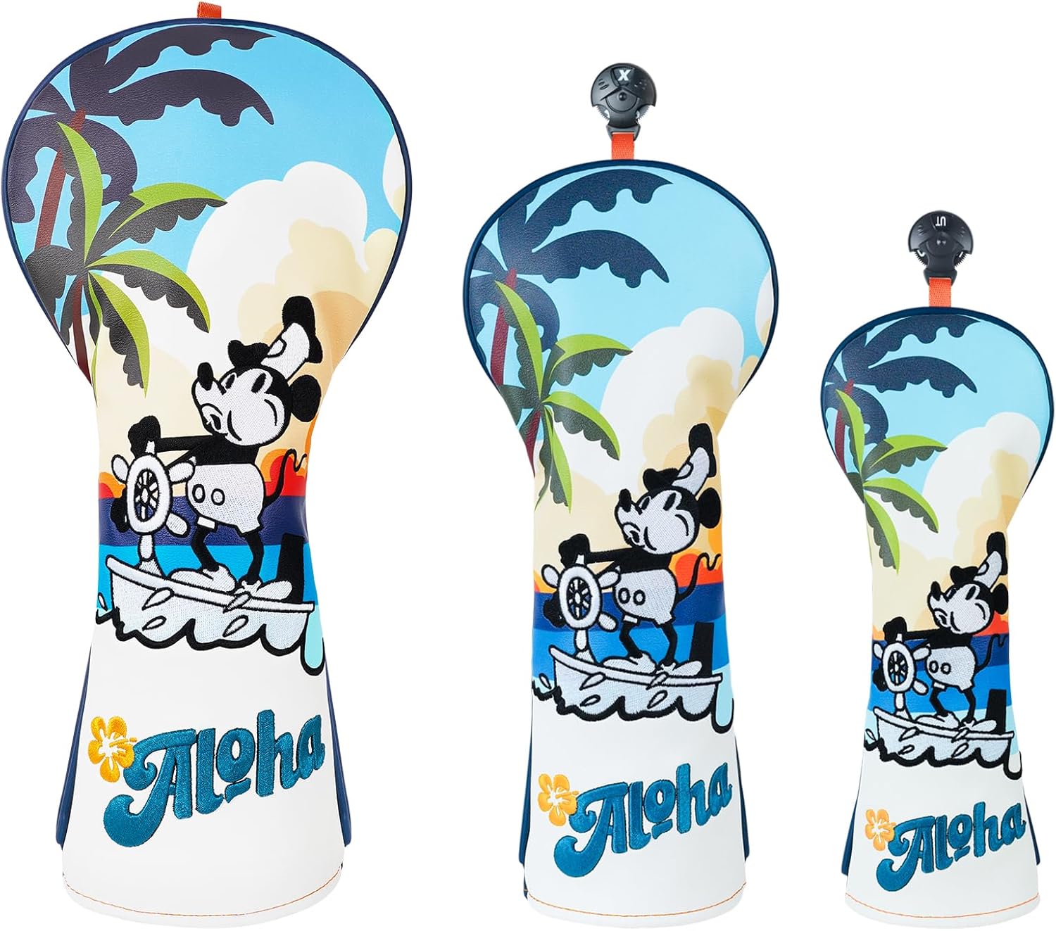 Golf Club Head Cover Golf Head Cover Driver Headcover Fairway Wood Headcover Hybrid Club Head Cover