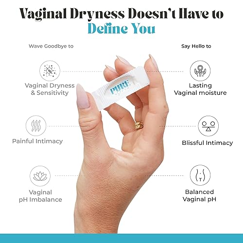 Miniatura 4 de Pure Woman Supositorio hidratante vaginal con ácido hialurónico, vitaminas A y E, 10 unidades