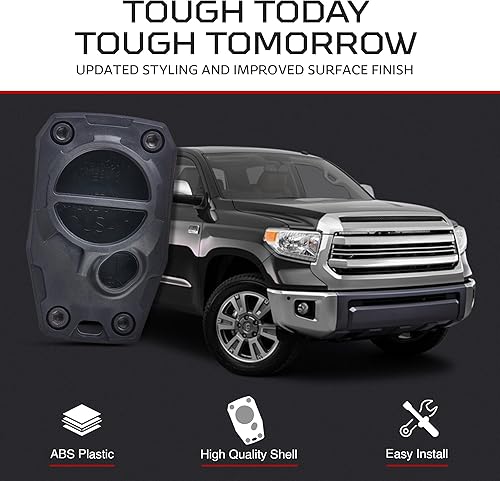 Miniatura 3 de AJT DESIGN Funda de repuesto para llavero Tundra (20072017) y Tacoma (20052015)  Carcasa resistente moldeada por inyección PC-ABS  Diseño