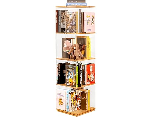 Best Clear Rotating Bookshelves for 2024: A Comprehensive Guide